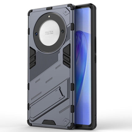 Punk Armor PC + TPU Phone Case with Holder, For Honor X9a/X40 5G/Magic5 Lite