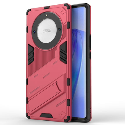 Punk Armor PC + TPU Phone Case with Holder, For Honor X9a/X40 5G/Magic5 Lite