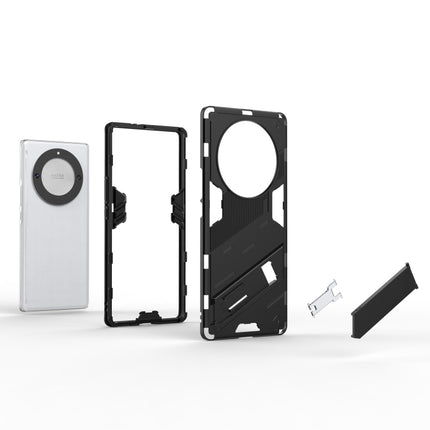 Punk Armor PC + TPU Phone Case with Holder, For Honor X9a/X40 5G/Magic5 Lite