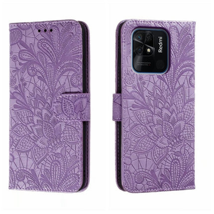 Lace Flower Embossing Flip Leather Phone Case, For Xiaomi Redmi 10C, For Xiaomi Redmi 12C, For Xiaomi Redmi A1, For Xiaomi Redmi K50 Ultra