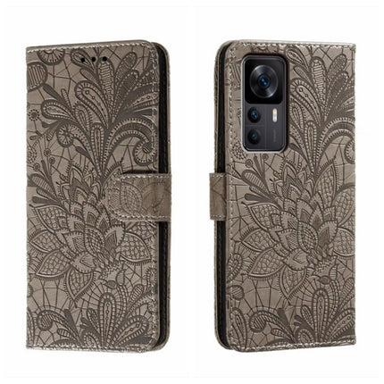Lace Flower Embossing Flip Leather Phone Case, For Xiaomi Redmi 10C, For Xiaomi Redmi 12C, For Xiaomi Redmi A1, For Xiaomi Redmi K50 Ultra