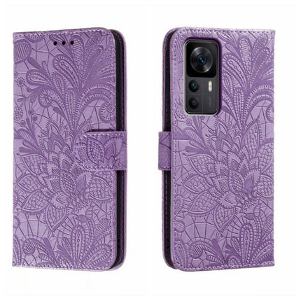 Lace Flower Embossing Flip Leather Phone Case, For Xiaomi Redmi 10C, For Xiaomi Redmi 12C, For Xiaomi Redmi A1, For Xiaomi Redmi K50 Ultra