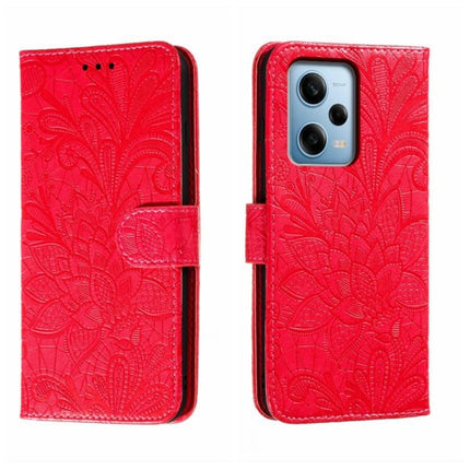 Lace Flower Embossing Flip Leather Phone Case, For Xiaomi Redmi K60, For Xiaomi Redmi Note 12 5G Global, For Xiaomi Redmi Note 12 Pro, For Xiaomi 12 Lite
