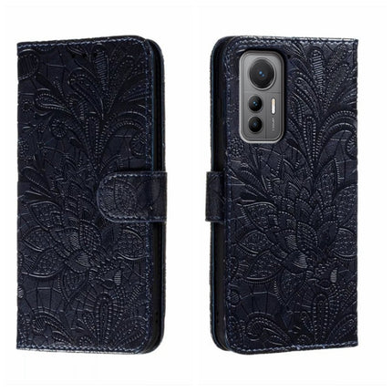 Lace Flower Embossing Flip Leather Phone Case, For Xiaomi Redmi K60, For Xiaomi Redmi Note 12 5G Global, For Xiaomi Redmi Note 12 Pro, For Xiaomi 12 Lite