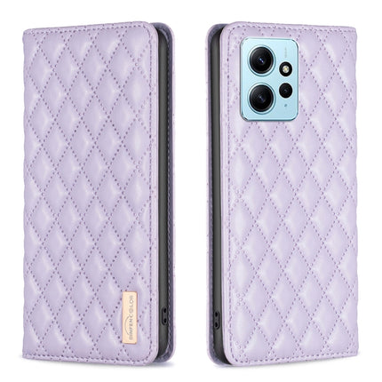 Diamond Lattice Magnetic Leather Flip Phone Case, For Xiaomi Redmi Note 12 4G Global, For Nokia G22, For Samsung Galaxy A24 4G, For Samsung Galaxy M14 5G