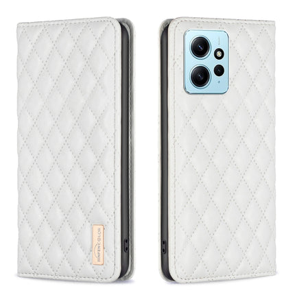 Diamond Lattice Magnetic Leather Flip Phone Case, For Xiaomi Redmi Note 12 4G Global, For Nokia G22, For Samsung Galaxy A24 4G, For Samsung Galaxy M14 5G