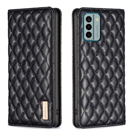 Diamond Lattice Magnetic Leather Flip Phone Case, For Xiaomi Redmi Note 12 4G Global, For Nokia G22, For Samsung Galaxy A24 4G, For Samsung Galaxy M14 5G
