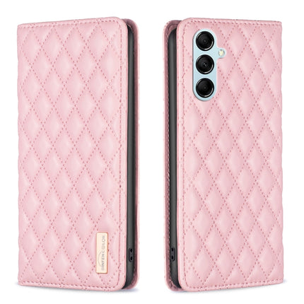 Diamond Lattice Magnetic Leather Flip Phone Case, For Xiaomi Redmi Note 12 4G Global, For Nokia G22, For Samsung Galaxy A24 4G, For Samsung Galaxy M14 5G