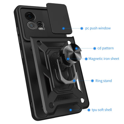 Sliding Camera Cover Design TPU+PC Phone Case, For Motorola Moto G72, For Motorola Moto G73 5G, For Xiaomi Civi 2 5G / 13 Lite