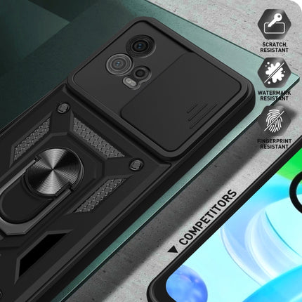 Sliding Camera Cover Design TPU+PC Phone Case, For Motorola Moto G72, For Motorola Moto G73 5G, For Xiaomi Civi 2 5G / 13 Lite