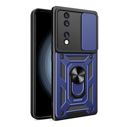 Sliding Camera Cover Design TPU+PC Phone Case, For Honor 70 5G