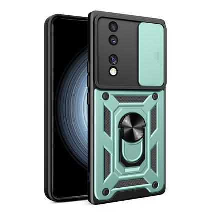 Sliding Camera Cover Design TPU+PC Phone Case, For Honor 70 5G