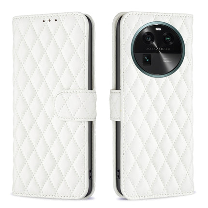 Diamond Lattice Wallet Leather Flip Phone Case, For OPPO Find X6 5G, For OPPO Find X6 Pro 5G, For Realme C55, For Xiaomi Redmi Note 12 4G Global