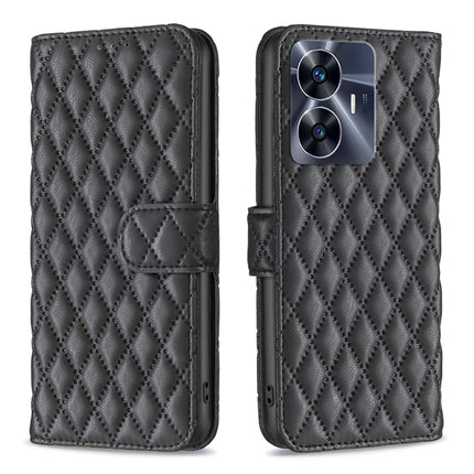 Diamond Lattice Wallet Leather Flip Phone Case, For OPPO Find X6 5G, For OPPO Find X6 Pro 5G, For Realme C55, For Xiaomi Redmi Note 12 4G Global