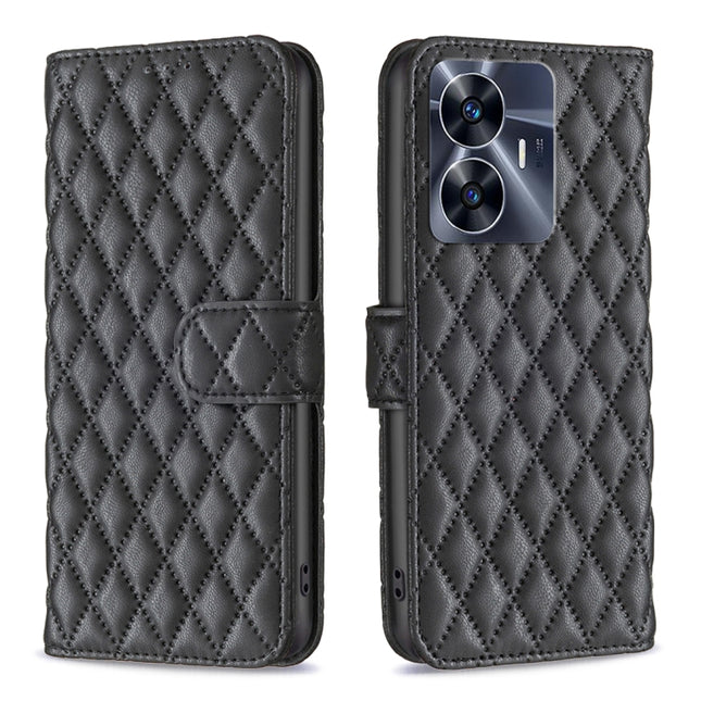 Diamond Lattice Wallet Leather Flip Phone Case, For OPPO Find X6 5G, For OPPO Find X6 Pro 5G, For Realme C55, For Xiaomi Redmi Note 12 4G Global