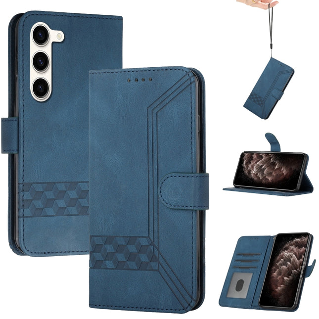 Cubic Skin Feel Flip Leather Phone Case, For Samsung Galaxy S23 5G, For Samsung Galaxy S23+ 5G, For Samsung Galaxy S23 Ultra 5G, For Samsung Galaxy A04 / A04e