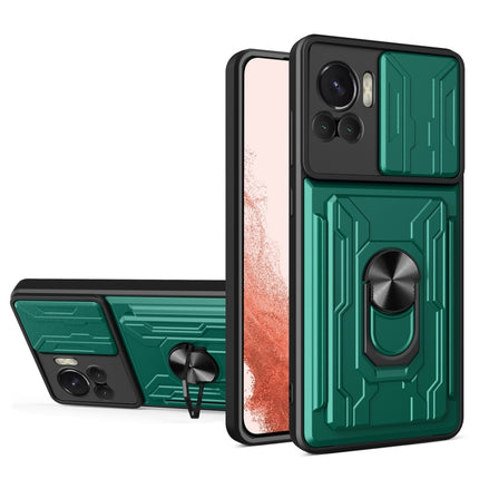 Sliding Camshield TPU+PC Phone Case with Card Slot, For Motorola Edge 30 Ultra 5G, For OPPO A17 4G, For Realme 10 4G