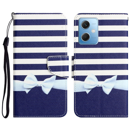 Colored Drawing Leather Phone Case, For Xiaomi Redmi Note 12 5G Global/Poco X5