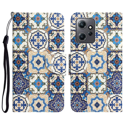 Colored Drawing Leather Phone Case, For Xiaomi Redmi Note 12 4G Global