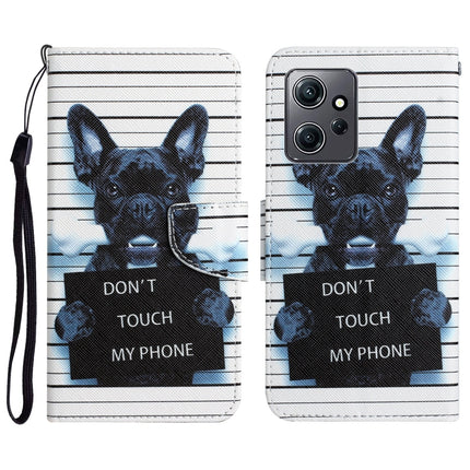 Colored Drawing Leather Phone Case, For Xiaomi Redmi Note 12 4G Global