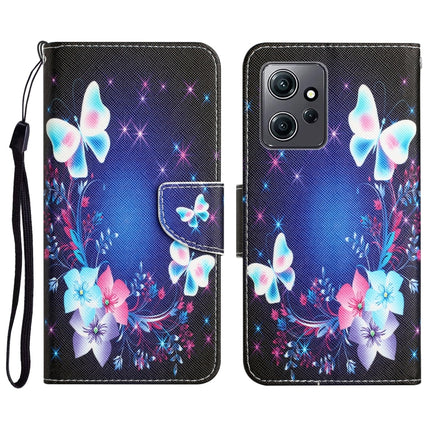 Colored Drawing Leather Phone Case, For Xiaomi Redmi Note 12 4G Global