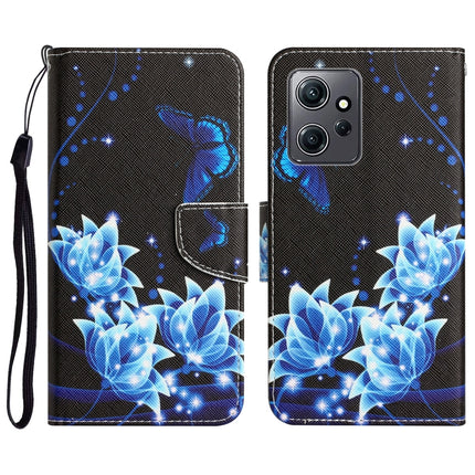 Colored Drawing Leather Phone Case, For Xiaomi Redmi Note 12 4G Global