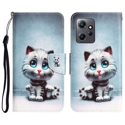 Colored Drawing Leather Phone Case, For Xiaomi Redmi Note 12 4G Global