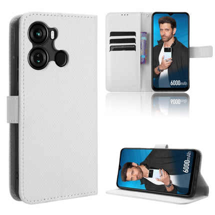 Diamond Texture Leather Phone Case, For Cloud Mobile Stratus C7, For Itel A60, For Itel P40, For Itel S18 S663L