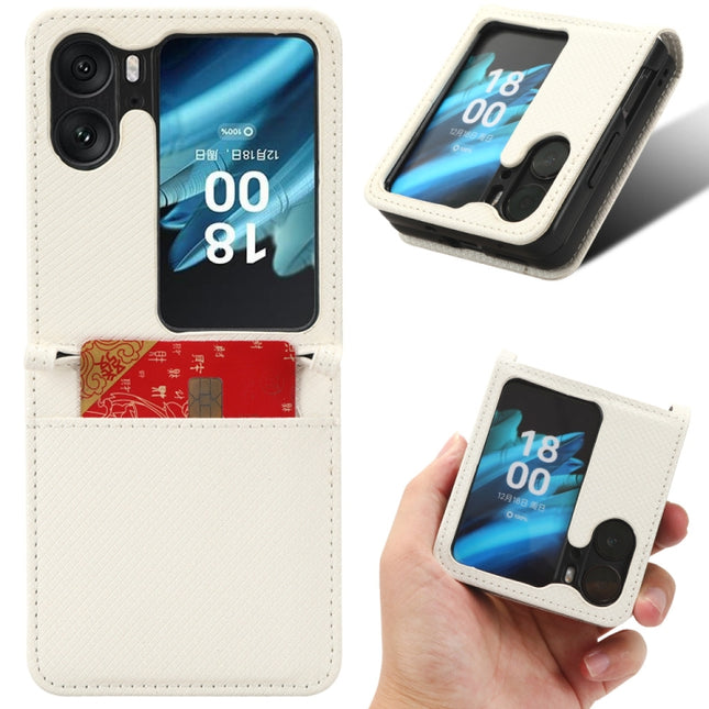 Diamond Texture Leather Phone Case, For OPPO Find N2 Flip, For Realme C55 4G, For TCL 403, For TCL 408