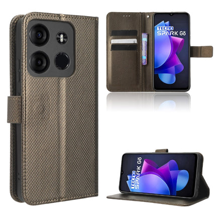 Diamond Texture Leather Phone Case, For TCL Ion X, For Tecno Spark Go 2023, For vivo V27 / V27 Pro / S16 / S16 Pro, For vivo V27e / S16e