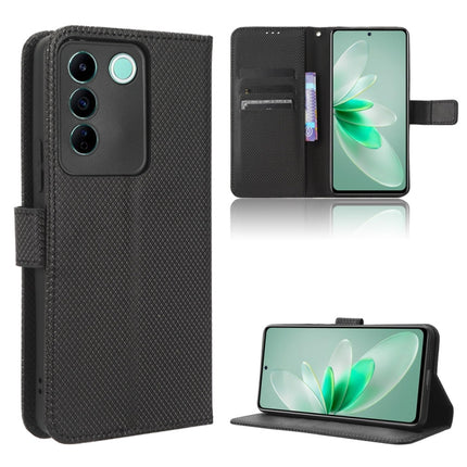 Diamond Texture Leather Phone Case, For TCL Ion X, For Tecno Spark Go 2023, For vivo V27 / V27 Pro / S16 / S16 Pro, For vivo V27e / S16e