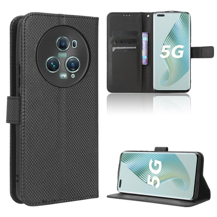 Diamond Texture Leather Phone Case, For Kyocera Digno SX3 KYG02, For Honor Magic5 Pro, For Honor Magic5, For Honor X5