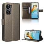 For ZTE Blade V40 Design / Brown