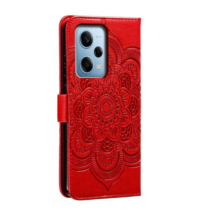 Sun Mandala Embossing Pattern Phone Leather Case, For Xiaomi Redmi Note 12 Pro 5G Global, For Xiaomi 12 Lite, For Xiaomi 13