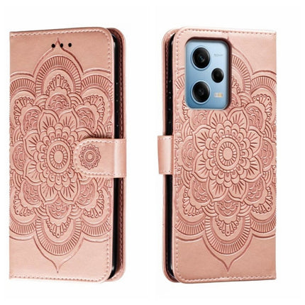 Sun Mandala Embossing Pattern Phone Leather Case, For Xiaomi Redmi Note 12 Pro 5G Global, For Xiaomi 12 Lite, For Xiaomi 13