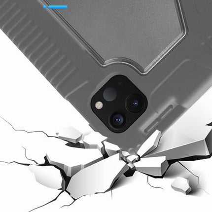 Mutural Horizontal Flip PC + TPU + PU Ledertasche mit Halter und Stiftschlitz, für iPad Pro 11 Zoll (2021) / (2020), für iPad Pro 12,9 Zoll 2022 / 2021 / 2020