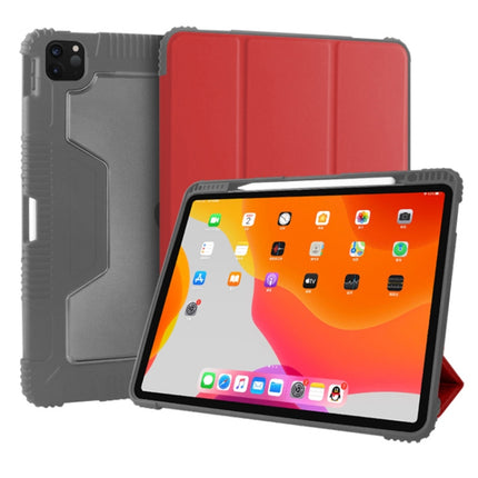 Mutural Horizontal Flip PC + TPU + PU Ledertasche mit Halter und Stiftschlitz, für iPad Pro 11 Zoll (2021) / (2020), für iPad Pro 12,9 Zoll 2022 / 2021 / 2020
