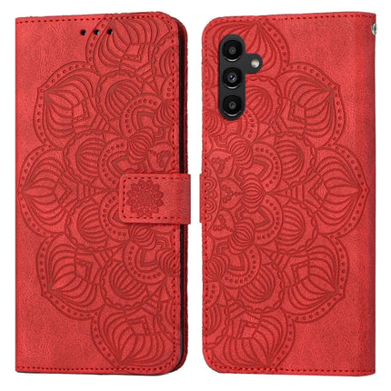 Mandala Embossed Flip Leather Phone Case, For Samsung Galaxy A24 4G, For Xiaomi Redmi 12C, For Xiaomi Redmi Note 12 4G Global, For Xiaomi Redmi Note 12 5G Global/Poco X5, For Xiaomi Redmi Note 12 Pro 5G/Poco X5 Pro