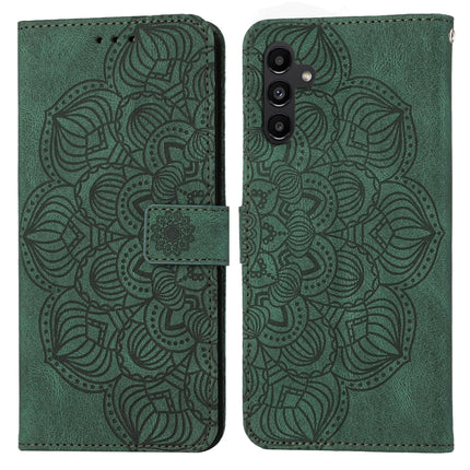 Mandala Embossed Flip Leather Phone Case, For Samsung Galaxy A24 4G, For Xiaomi Redmi 12C, For Xiaomi Redmi Note 12 4G Global, For Xiaomi Redmi Note 12 5G Global/Poco X5, For Xiaomi Redmi Note 12 Pro 5G/Poco X5 Pro