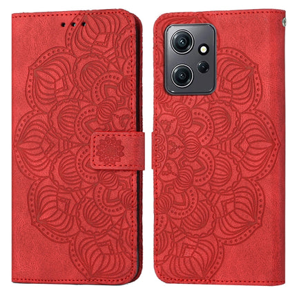 Mandala Embossed Flip Leather Phone Case, For Samsung Galaxy A24 4G, For Xiaomi Redmi 12C, For Xiaomi Redmi Note 12 4G Global, For Xiaomi Redmi Note 12 5G Global/Poco X5, For Xiaomi Redmi Note 12 Pro 5G/Poco X5 Pro