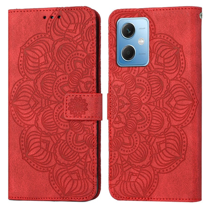 Mandala Embossed Flip Leather Phone Case, For Samsung Galaxy A24 4G, For Xiaomi Redmi 12C, For Xiaomi Redmi Note 12 4G Global, For Xiaomi Redmi Note 12 5G Global/Poco X5, For Xiaomi Redmi Note 12 Pro 5G/Poco X5 Pro