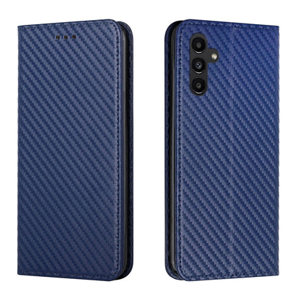 Carbon Fiber Texture Magnetic Flip Leather Phone Case, For Samsung Galaxy A24 4G, For Xiaomi Redmi 12C, For Xiaomi Redmi Note 12 4G Global, For Xiaomi Redmi Note 12 5G Global/Poco X5