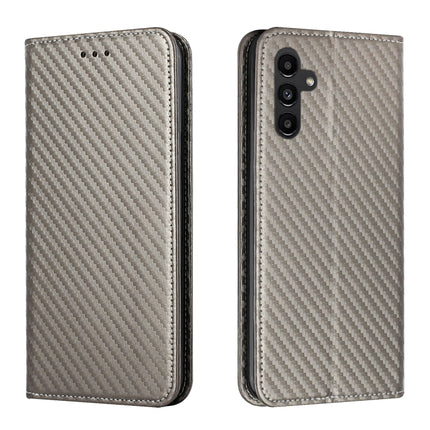 Carbon Fiber Texture Magnetic Flip Leather Phone Case, For Samsung Galaxy A24 4G, For Xiaomi Redmi 12C, For Xiaomi Redmi Note 12 4G Global, For Xiaomi Redmi Note 12 5G Global/Poco X5