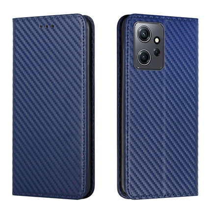 Carbon Fiber Texture Magnetic Flip Leather Phone Case, For Samsung Galaxy A24 4G, For Xiaomi Redmi 12C, For Xiaomi Redmi Note 12 4G Global, For Xiaomi Redmi Note 12 5G Global/Poco X5
