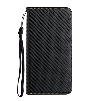 Carbon Fiber Texture Magnetic Flip Leather Phone Case, For Xiaomi Redmi Note 12 Pro 5G/Poco X5 Pro