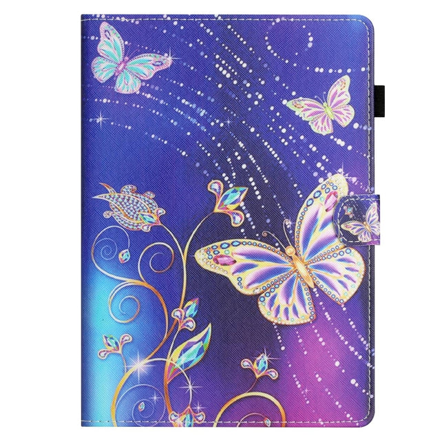 Coloured Drawing Stitching Smart Leather Tablet Case, For Lenovo Tab M10 Gen 3, For Lenovo Tab M10 HD Gen 2, For Lenovo Tab M10 Plus 3rd Gen, For Lenovo M10 Plus X606F