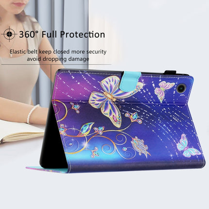 Coloured Drawing Stitching Smart Leather Tablet Case, For Lenovo Tab M10 Gen 3, For Lenovo Tab M10 HD Gen 2, For Lenovo Tab M10 Plus 3rd Gen, For Lenovo M10 Plus X606F
