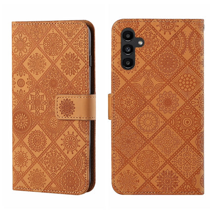Ethnic Style Embossed Pattern Leather Phone Case, For Samsung Galaxy A24 4G, For Xiaomi Redmi 12C, For Xiaomi Redmi Note 12 4G Global