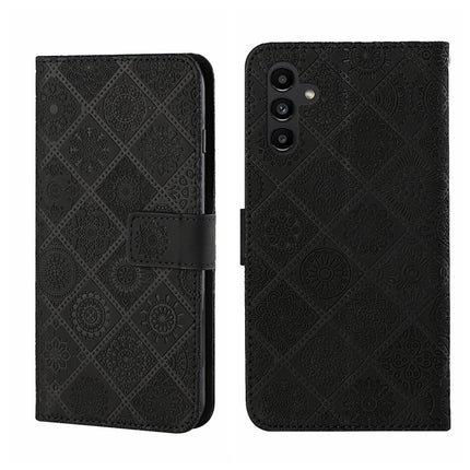 Ethnic Style Embossed Pattern Leather Phone Case, For Samsung Galaxy A24 4G, For Xiaomi Redmi 12C, For Xiaomi Redmi Note 12 4G Global