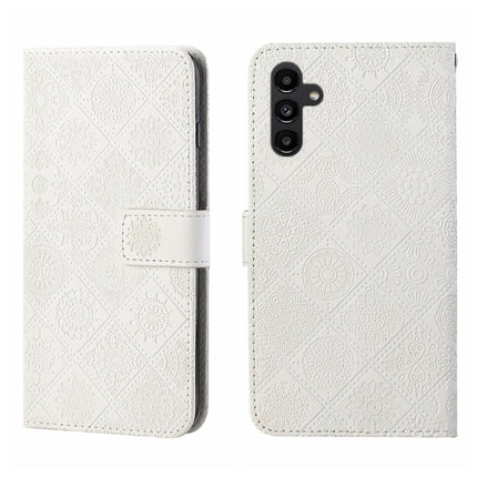 Ethnic Style Embossed Pattern Leather Phone Case, For Samsung Galaxy A24 4G, For Xiaomi Redmi 12C, For Xiaomi Redmi Note 12 4G Global